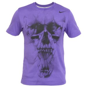 Nike Men As Dfct Skull Purple T-Shirts