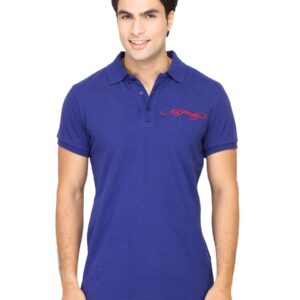 Ed Hardy Men Tiger Print Blue Tshirts