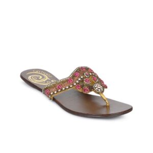 Catwalk Women Bronze Flats