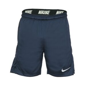 Nike Men Solid Navy Blue Shorts