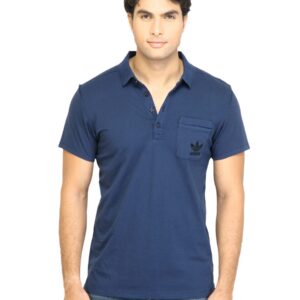 ADIDAS Originals Men  Polo Navy Blue Tshirt