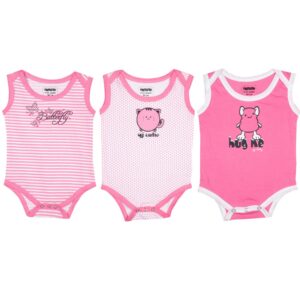 Gini And Jony Vini Romper Pink T-Shirts