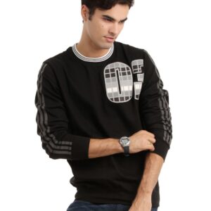 ADIDAS Men Black Sweatshirt