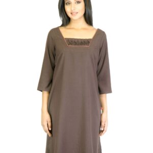 W Women Brown Kurta