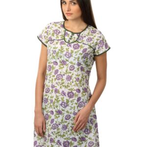 Diva Women White Printed Kurta