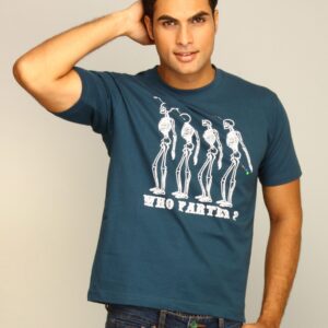 Tantra Men's Who Farted Blue T-shirt