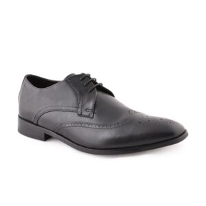 Clarks Men Leather Black Formal Shoes