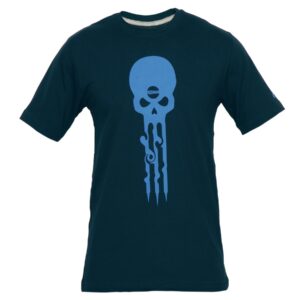 Nike Men Printed Navy Blue T-shirt