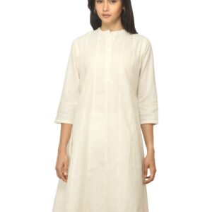 Fabindia Women Beige Kurta