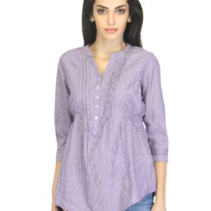 Lee Women Purple Paula Pansy Top