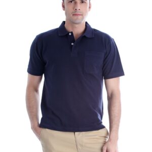 Proline Men Navy Blue T-shirt