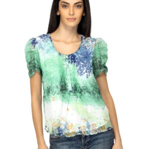 Arrow Woman Printed Multi Coloured Top