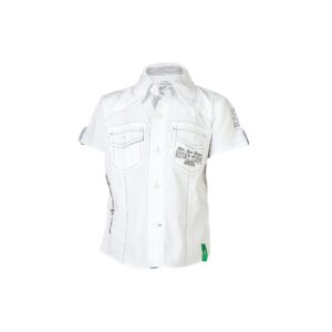 Palm Tree Kids Boys Solid White Shirts