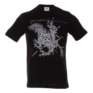 ADIDAS Men's Pune Warriors Graphic Black T-shirt