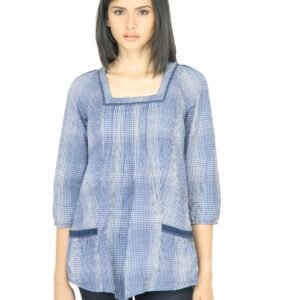 Wrangler Women Shadow Blue Top
