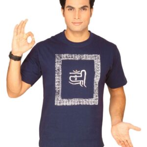 Tantra Men's Shloka Blue T-shirt