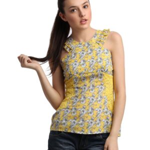 Remanika Women Yellow Top