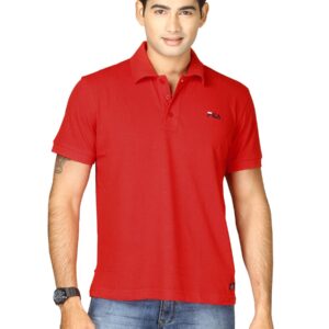 Fila Men's Core Pique Polo Red T-shirt