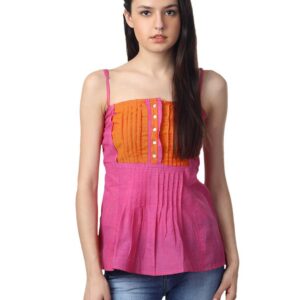 Mother Earth Women Pink Top