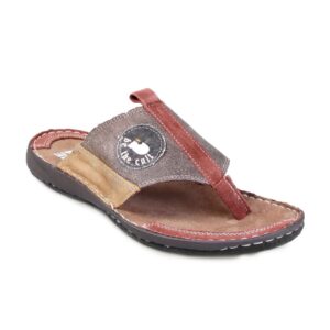 iD Men Casual Leather Tmber Sandal