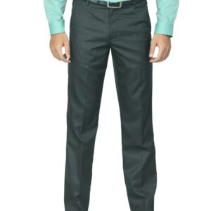 Mark Taylor Men Striped Black Trousers