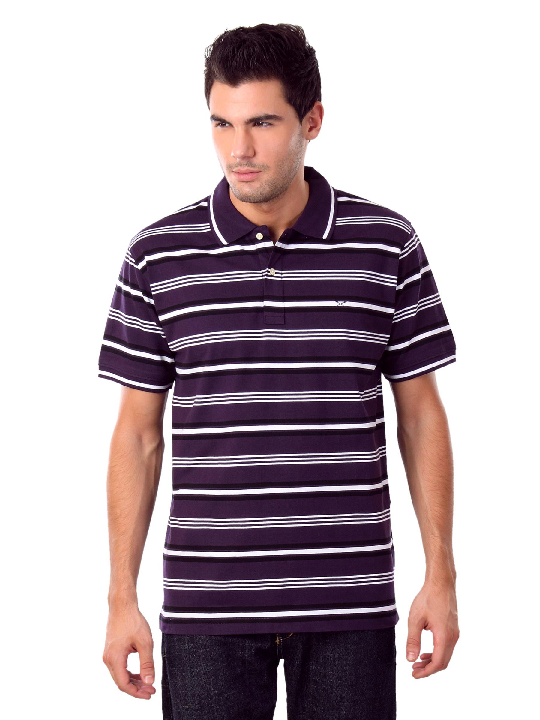 Scullers Men Purple T-shirt