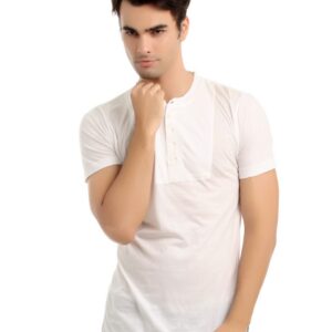 French Connection Men White T-shirt