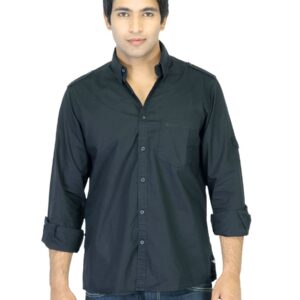 Indigo Nation Men Black Shirt