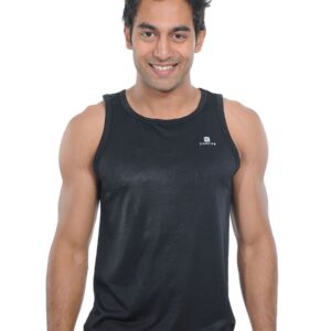 Domyos Men's Tank Respi Black T-shirt
