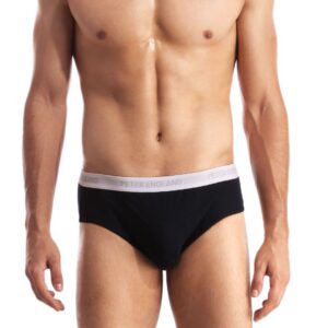 Peter England Men Essentials Black Brief