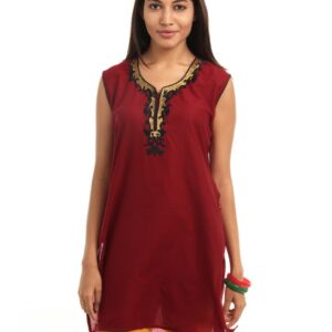Shree Women Maroon Kurta