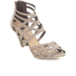 Cobblerz Women Khaki Sandals