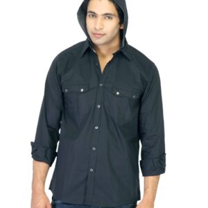 Indigo Nation Men Black Shirt