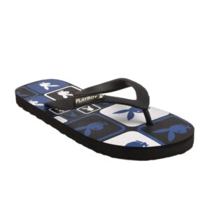 Playboy Men Casual Blue Slippers
