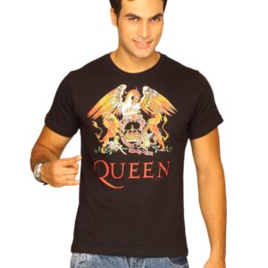 Queen Men's Black T-shirt