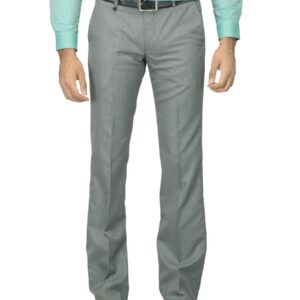 Arrow New York Men Grey Trousers