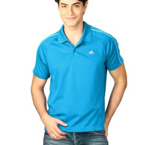 ADIDAS Men Blue Polo Tshirts