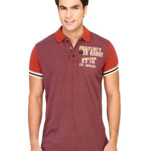 Ed Hardy Men Dog Print Brown Tshirts
