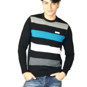 ADIDAS Men Frnt Str Black Sweaters