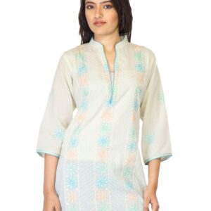 Aneri Women Sagar Cream Kurta