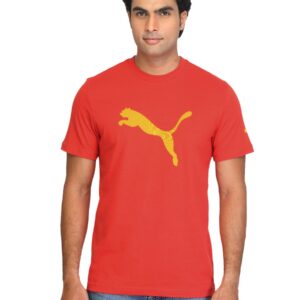 Puma Men Dizzy Graphic Red T-shirt