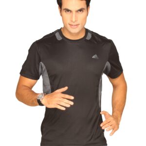 ADIDAS Men's Mesh Black T-shirt