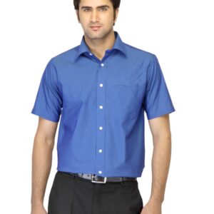 John Miller Men Blue Shirt