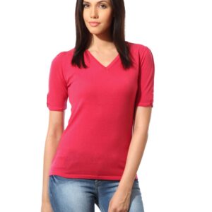 United Colors of Benetton Women Red Top
