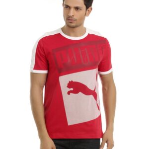 Puma Men Red Heroes T-shirt