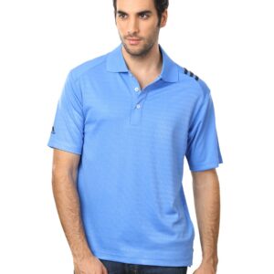 ADIDAS Men Blue Polo T-shirt