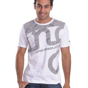 Puma Mens Racing White T-shirt