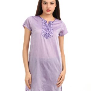 Folklore Women Lavender Kurta