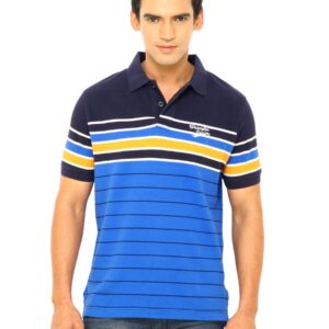 Wrangler Men Blue Polo Tshirts