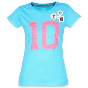 Nike Women Casual short sleeve tshirt Blue Tshirts